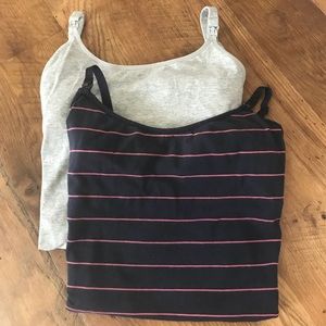 GUC 2 maternity/nursing tanks